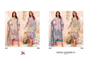 DEEPSY SUITS NIDDLE WONDER Premium vol 2 Cotton dupatta