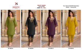 Deepsy Suits Readymade 443 ABCD