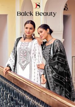 DEEPSY SUITS Black Beauty Chiffon Dupatta