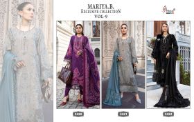 SHREE FABs MARIA B EXCLUSIVE vol 9 Cotton Dupatta
