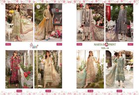 Shree fabs MARIA B M PRINT VOL 16 Cotton Dupatta