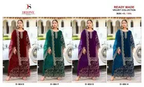 DEEPSY SUITS Velvet Readymade D 604 EFGH
