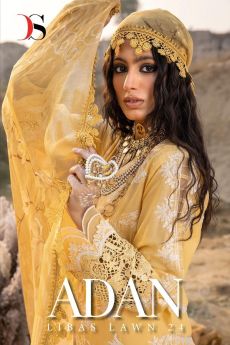 DEEPSY SUITS ADAN LIBAS LAWN 24 Cotton Dupatta