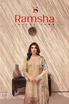 DEEPSY SUITS RAMSHA Luxury Lawn Chiffon Dupatta
