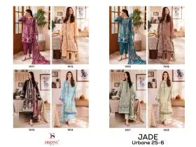 DEEPSY SUITS JADE URBAN LAWN 25 6 COTTON DUPATTA WITH OPEN IMAGES