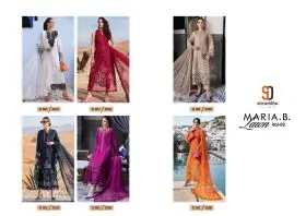 SHRADDHA DESIGNER MARIA.B.LAWN Vol 2 with open images