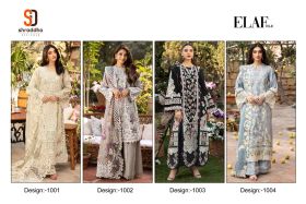 SHRADDHA DESIGNER ELAF VOL 1 with open images