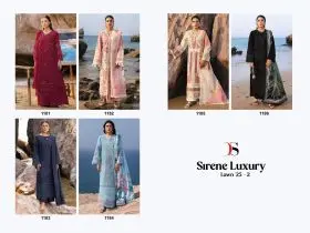 DEEPSY SUITS SIRENE LUXURY Lawn 25 2 with open images