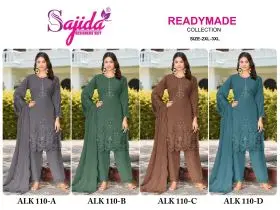 SAJIDA READYMADE COLLECTION ALK 110 A B C D