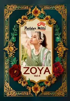 PATIDAR MILLS ZOYA VOL 4