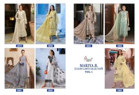Shree Fabs MARIYA B LUXURY LAWN COLLECTION VOL 1 Chiffon Dupatta
