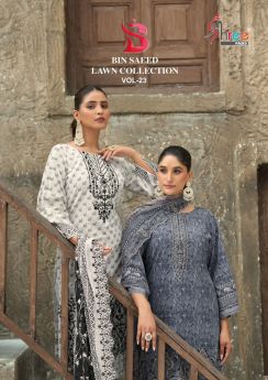 SHREE FABS BIN SAEED LAWN COLLECTION VOL 23
