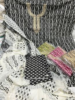 cambric cotton suit 53