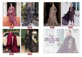 SHREE FABS MARIYA B LUXE 2026 REYON COLLECTION VOL 1 CHIFFON DUPATTA