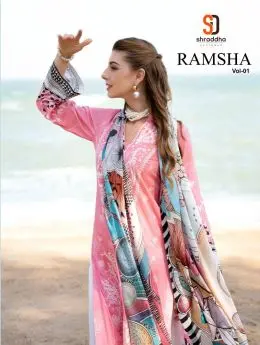 SHRADDHA DESIGNER RAMSHA VOL 1 cotton dupatta