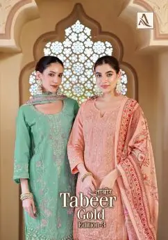 ALOK SUITS TABEER GOLD VOL 3