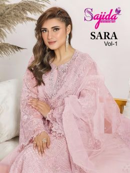 SAJIDA SARA VOL 1 D.NO 1047 ABCD with open images