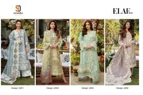 SHRADDHA DESIGNER ELAF VOL 2 with open images