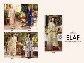 DEEPSY SUITS ELAF Luxury Lawn 25 WITH OPEN IMAGES