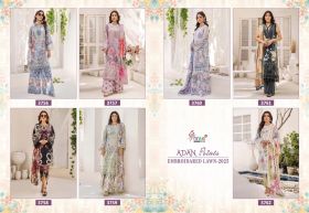 SHREE FABS ADAN PRINTS EMBROIDERED LAWN 2025 chiffon dupatta