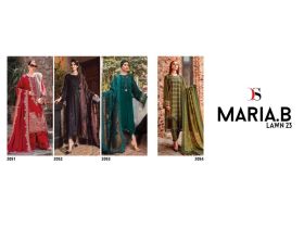 DEEPSY SUITS MARIA B LAWN 23 Chiffon Dupatta with open images