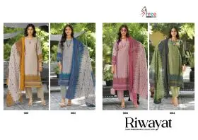 SHREE FABS RIWAYAT LAWN EMBROIDERED COLLECTION 2025