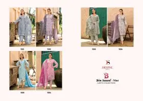 DEEPSY SUITS BIN SAEED MINI CHIFFON DUPATTA with open images