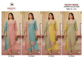DEEPSY SUITS readymade D 724 ABCD