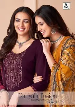 Alok Suits PATIYALA FUSION 18