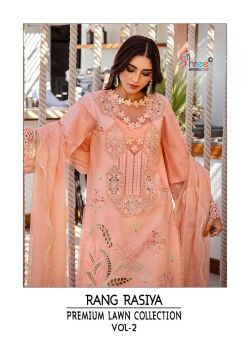 SHREE FABS RANG RASIYA PREMIUM LAWN VOL 2 with open images