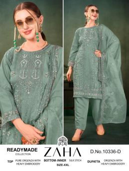 ZAHA Pakistani Readymade Suits 10336 ABCD