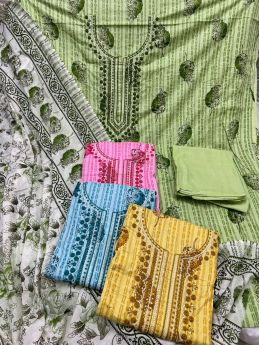 Cambric cotton suits 55