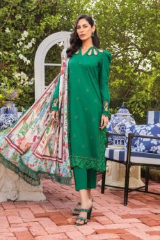 Deepsy Maria B Mprint 22 Vol 2 Cotton Dupatta with Open Image