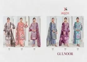 DEEPSY SUITS Gulnoor Chiffon Dupatta with open images
