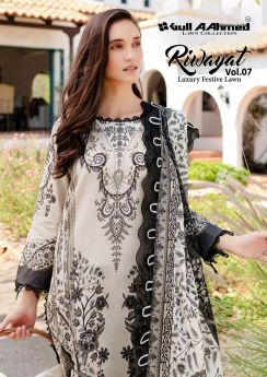 Gul Ahmed Riwayat vol 7 with open images