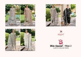 DEEPSY SUITS BIN SAEED MINI 2 CHIFFON DUPATTA WITH OPEN IMAGES