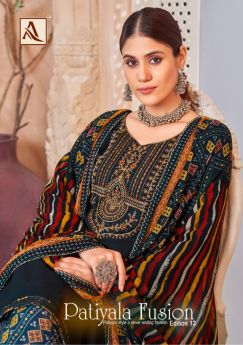 Alok Suit PATIYALA FUSION 13
