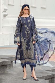DEEPSY SUITS Maria b M print Spring Summer 23 vol 3 Cotton Dupatta with open images
