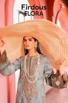 DEEPSY SUITS Firdous FLORA Cotton Dupatta