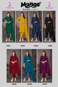 Mango Rayon Readymade salwar suits