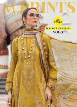 Shree fabs M PRINT SPRING SUMMER 23 vol 3 Cotton Dupatta