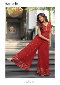 Zaveri Jumpsuit Vol 1 Stitched