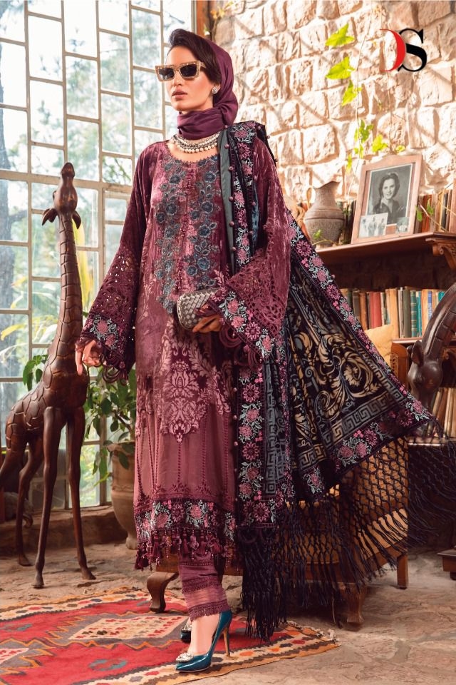 DEEPSY SUITS Maria b lawn 22 vol 4 Chiffon Dupatta pakistani patch work suits