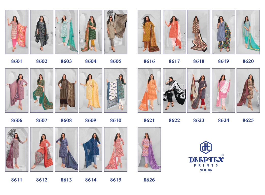 Deeptex Miss India Vol 86 Buy Wholesale Dress Material, Salwar