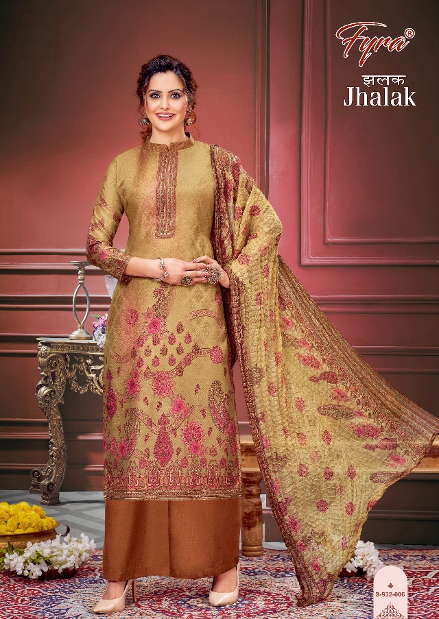 Fyra JHALAK Muslin cotton suits