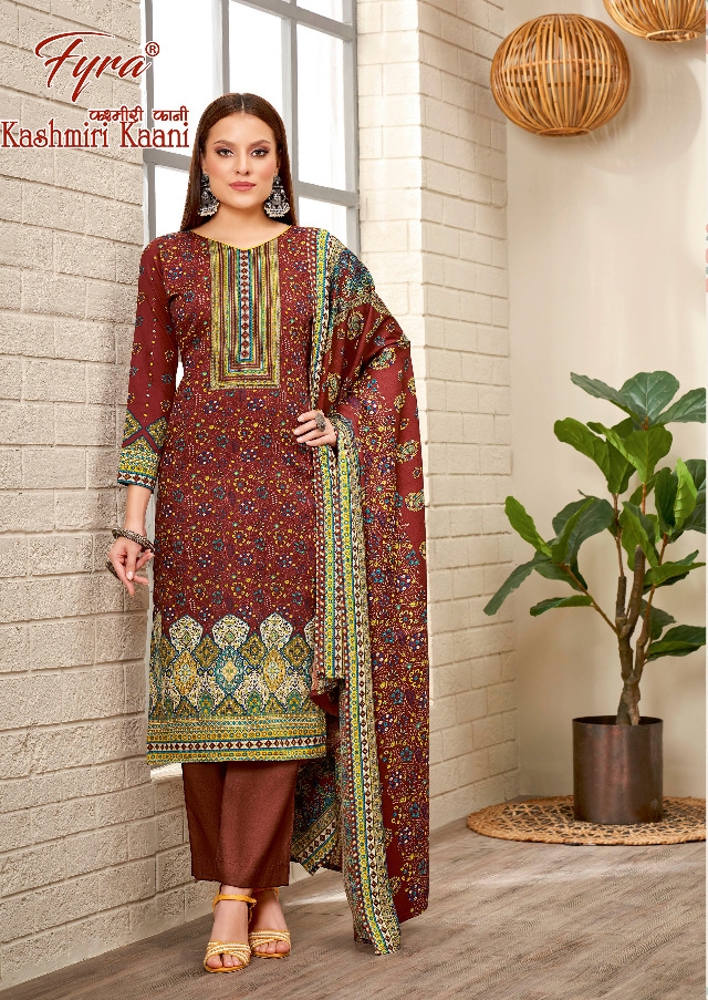 Fyra KASHMIRI KAANI pashmina suits wholesale online