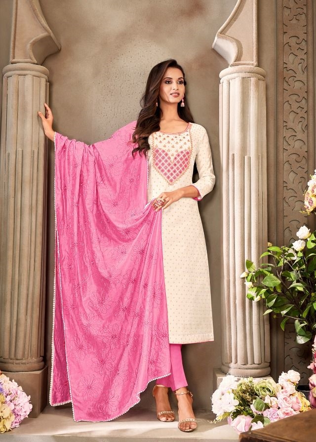 Kapil Trendz Queen Vol 2 Ready to wear Dress Material Wholesale Catalog at Solanki Textiles