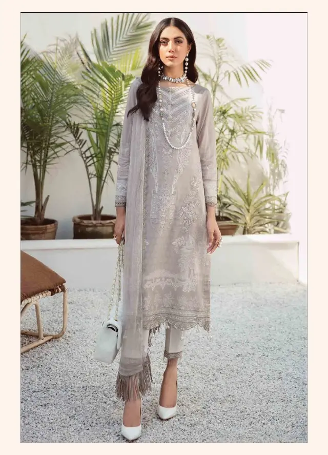 Shraddha Marjjan 22 Vol 4 Cotton Dupatta with Open Image