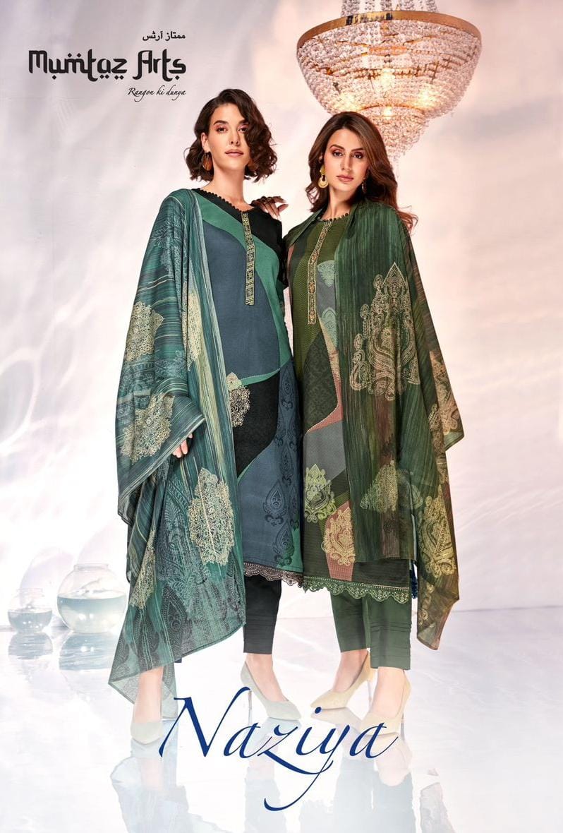 mumtaz arts naveli 8001-8008 series trendy designer salwar suits catalogue  online supplier surat