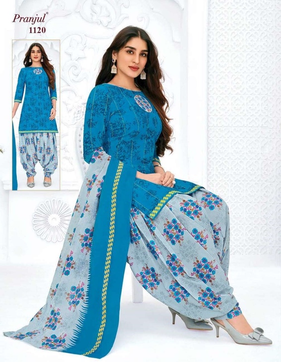 Pranjul Priyanshi 25 Regular Wear Cotton Dress Material :textileexport
